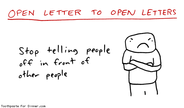 open letter