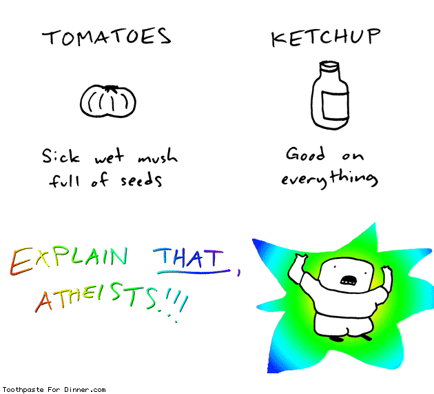 tomatoes vs ketchup