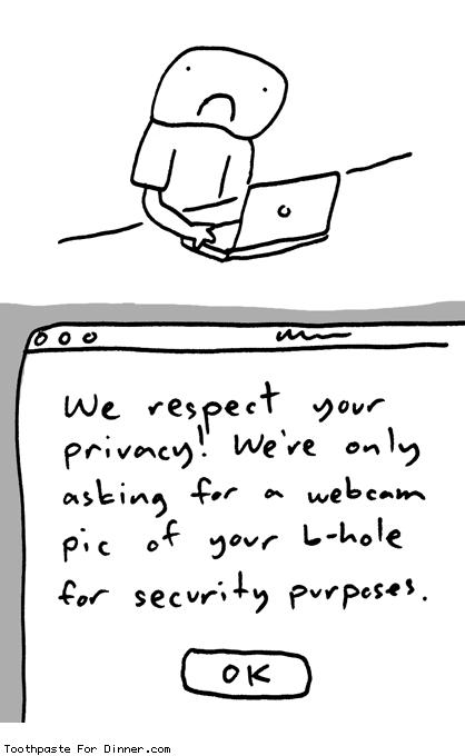 we respect your privacy
